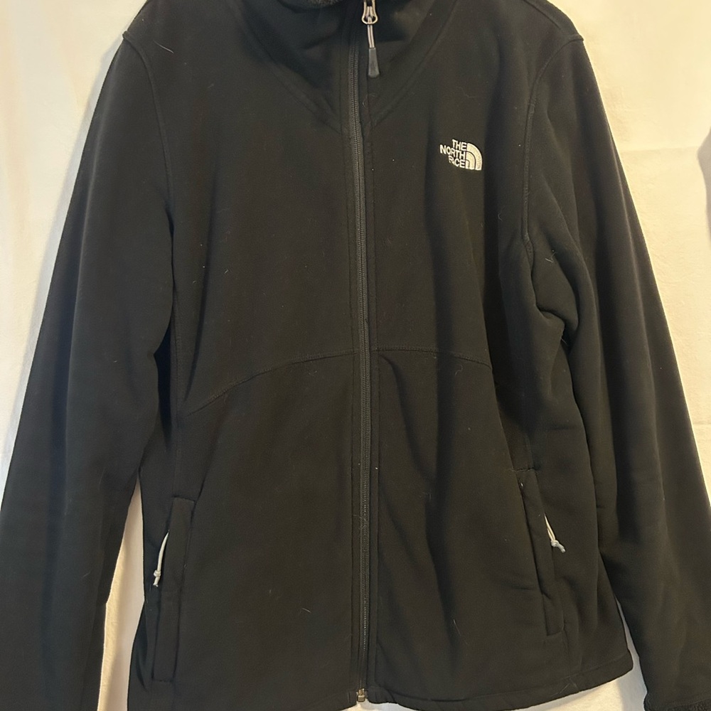 The North Face Charcoal Full-Zip Fleece